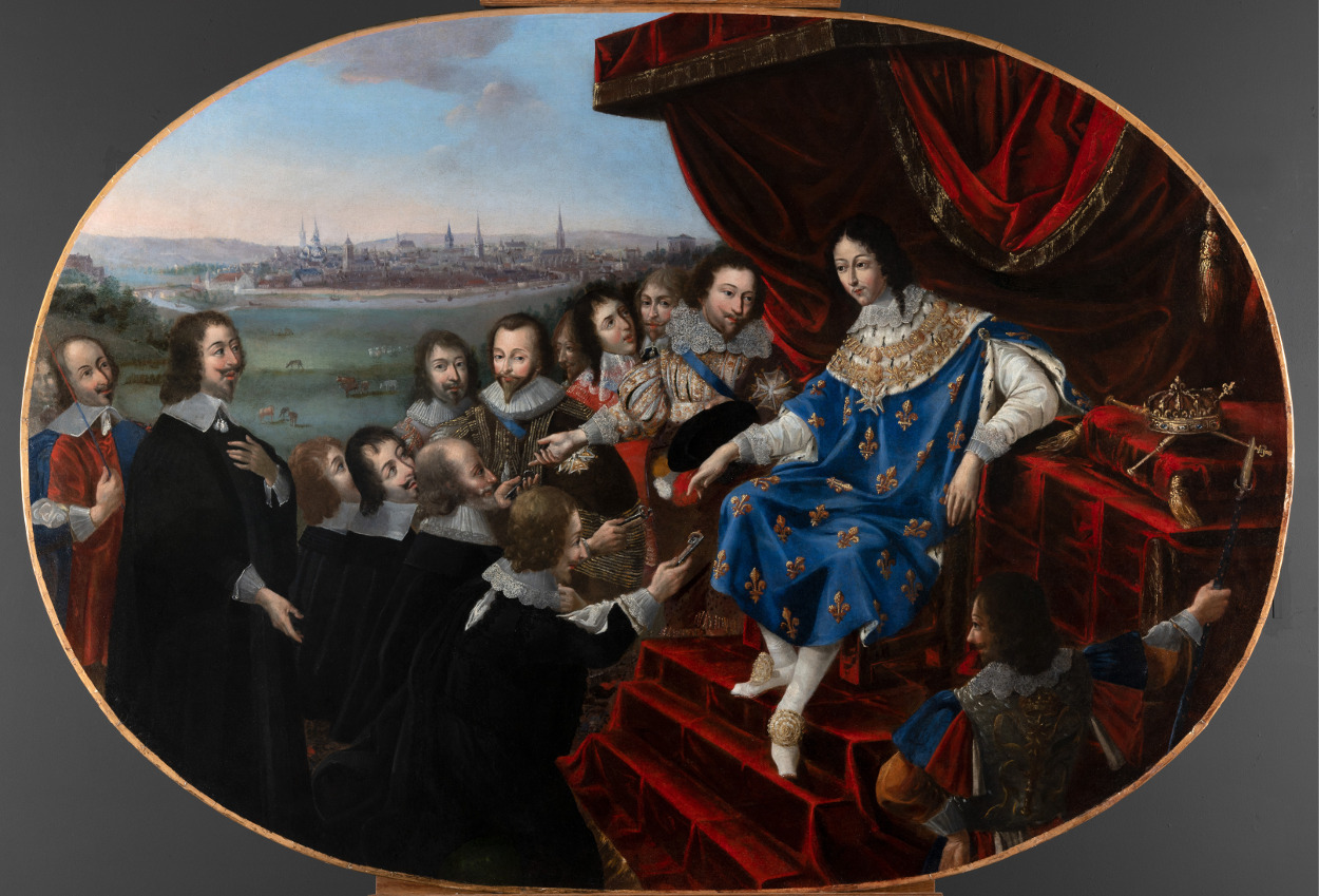 Louis XIII recevant les clefs de la ville de Caen_0
